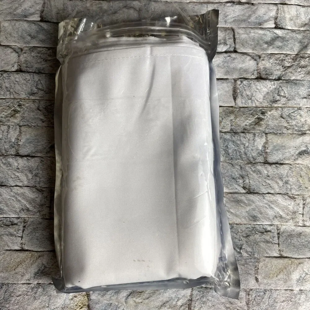 Set Of 12 White Cloth Napkins Solid Washable 17X17in Fabric Napkins